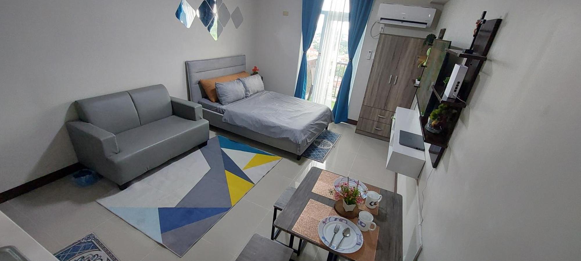 Dracarys Place 2 Condo With Balcony Unlimited Wifi Lapulapu City View Exterior photo