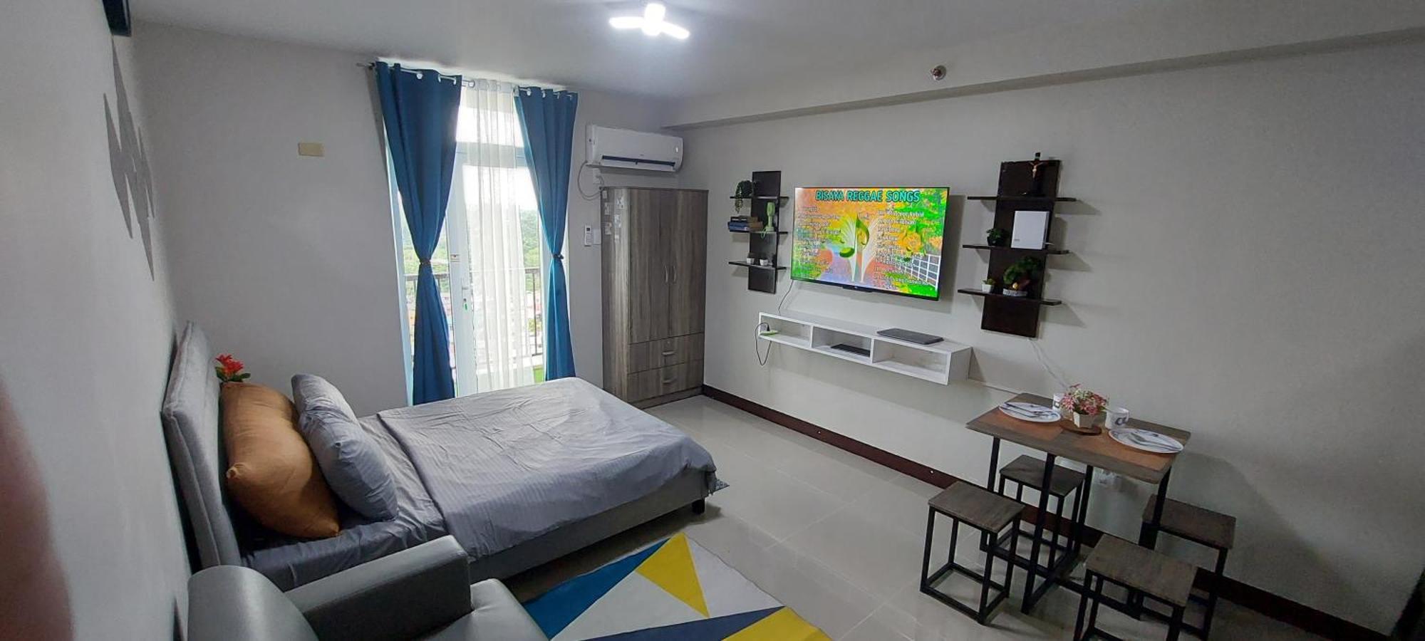 Dracarys Place 2 Condo With Balcony Unlimited Wifi Lapulapu City View Exterior photo